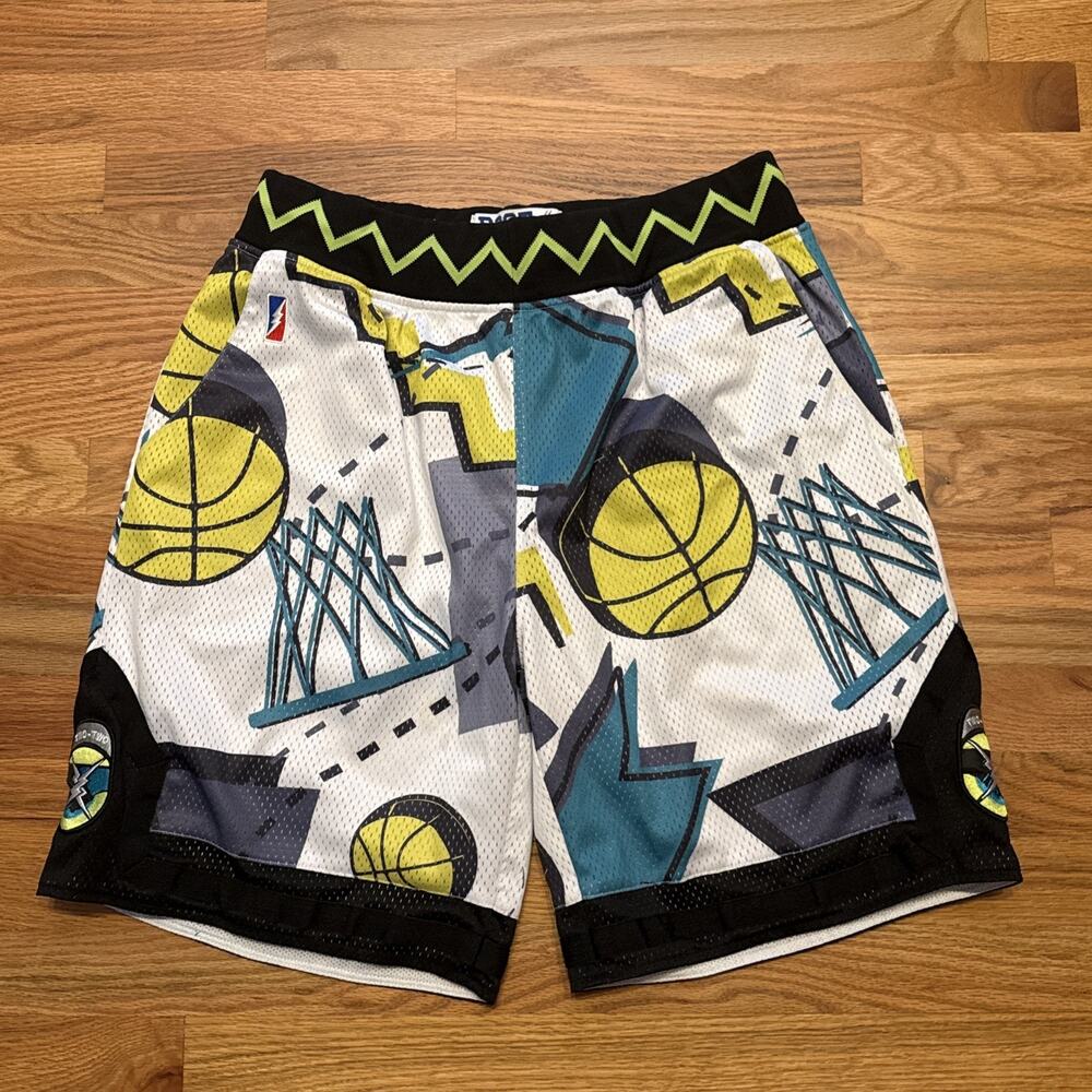 Vintage WHITE MEN CAN’T JUMP Post Game Basketball Shorts Rare Size XL